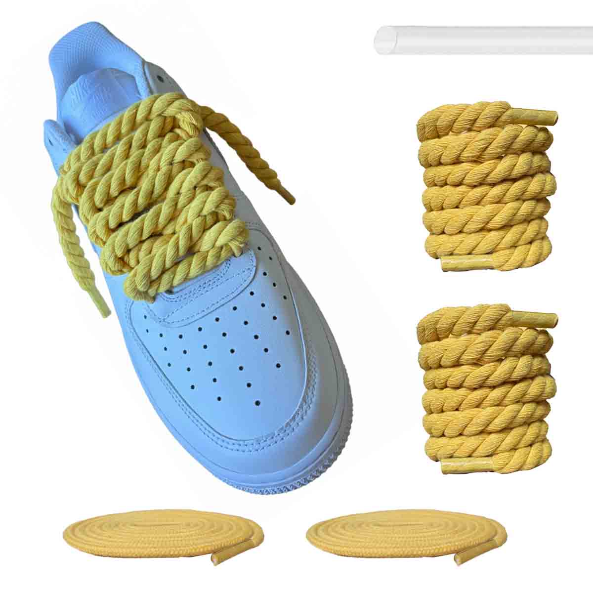 dicke-schnuersenkel-seil-gelb