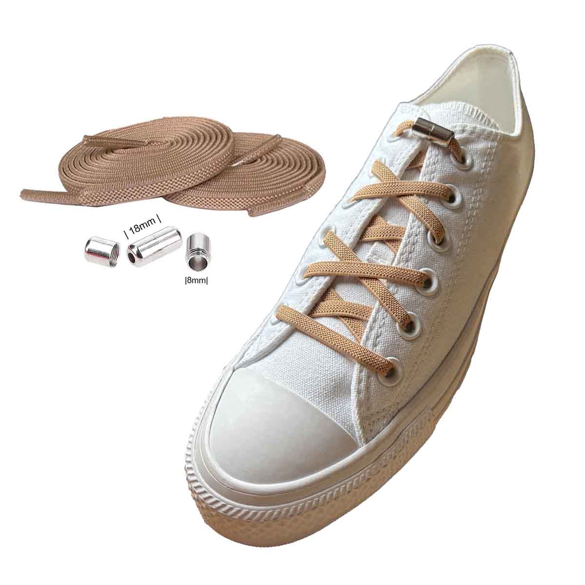 schnuersenkel-elastisch-braun-hell-kapseln-silber-schuhe