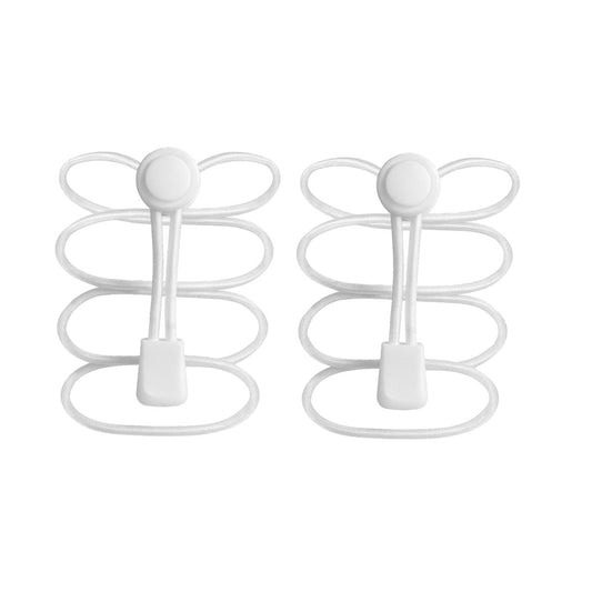 Elastische runde Schnürsenkel mit Schnellverschluss