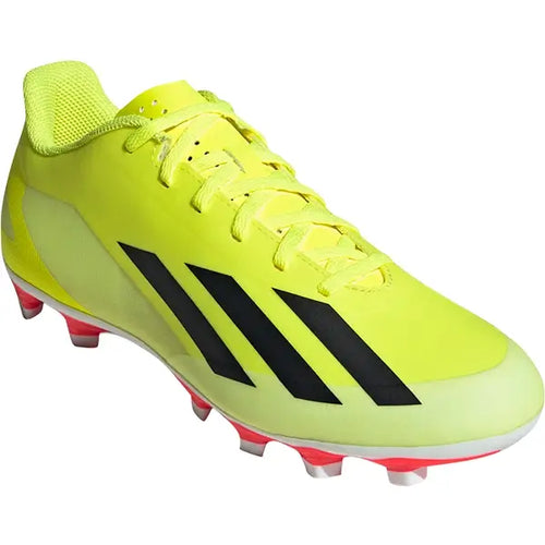 Adidas Crazyfast Fußballschuh mit schmalen flachen Schnürsenkeln