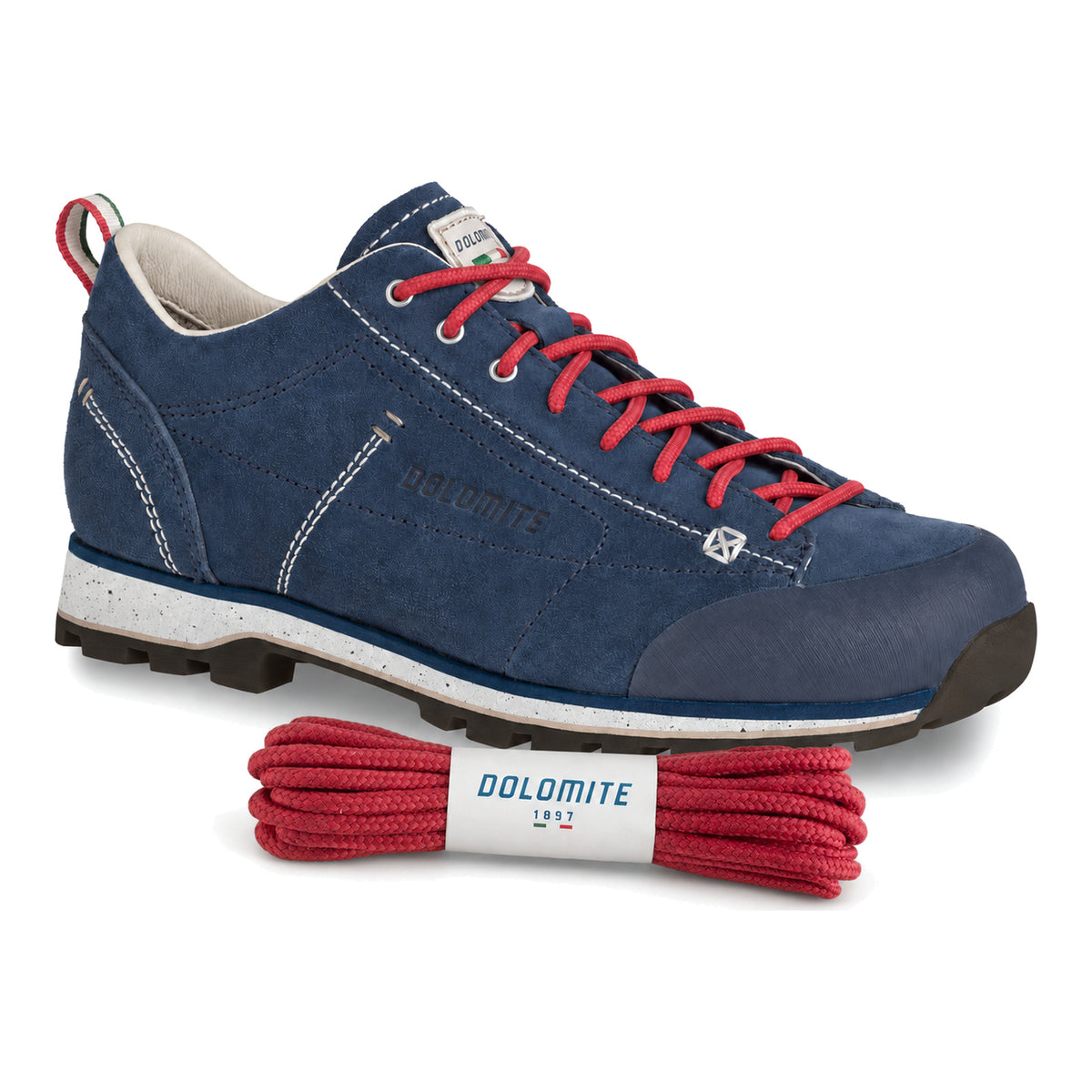 Rot – dolomite schnuersenkel rot 04 schuh blau