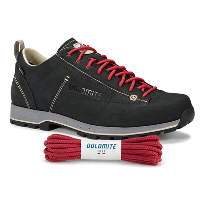 Rot – dolomite schnuersenkel rot 05 schuh schwarz
