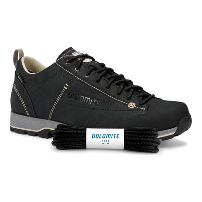 Schwarz – dolomite schnuersenkel schwarz 02 schuh schwarz