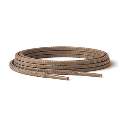 Braun Hell / Flach – gewachste schnuersenkel flach braun hell 01 hauptbild