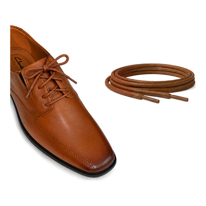 Braun / Rund – gewachste schnuersenkel rund braun 04 schuh braun