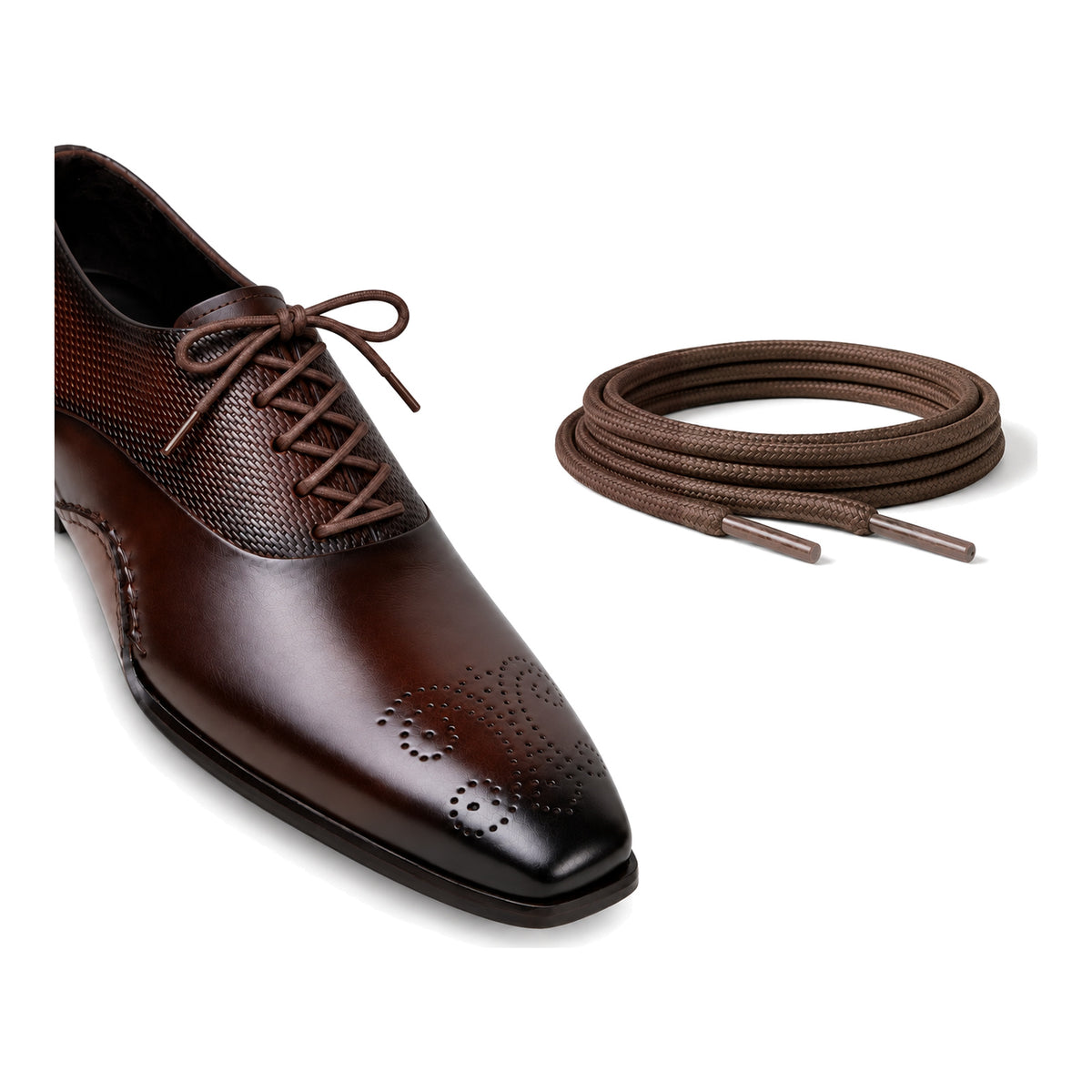 Braun Dunkel / Rund – gewachste schnuersenkel rund braun dunkel 03 schuh braun dunkel