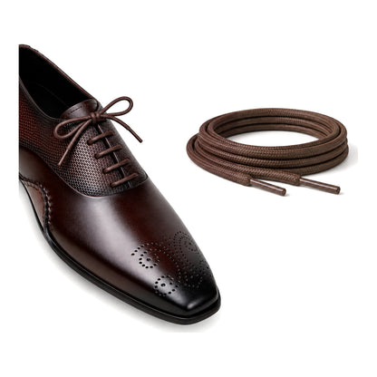 Braun Dunkel / Rund – gewachste schnuersenkel rund braun dunkel 04 schuh braun dunkel