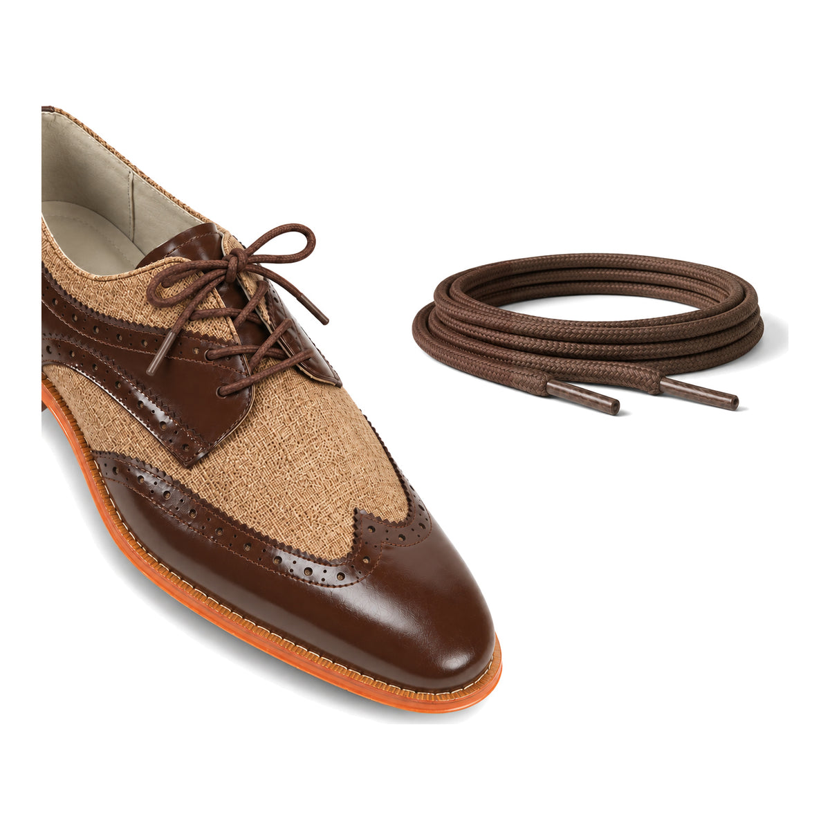 Braun Dunkel / Rund – gewachste schnuersenkel rund braun dunkel 06 schuh braun beige