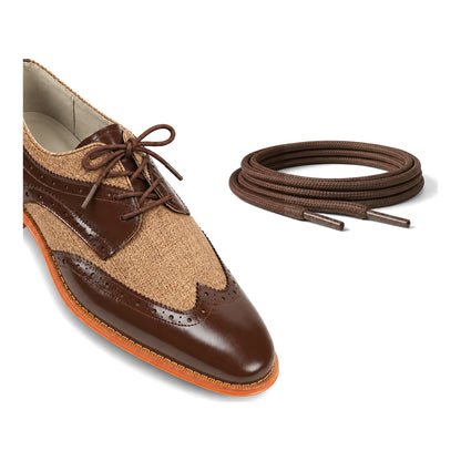 Braun Dunkel / Rund – gewachste schnuersenkel rund braun dunkel 06 schuh braun beige