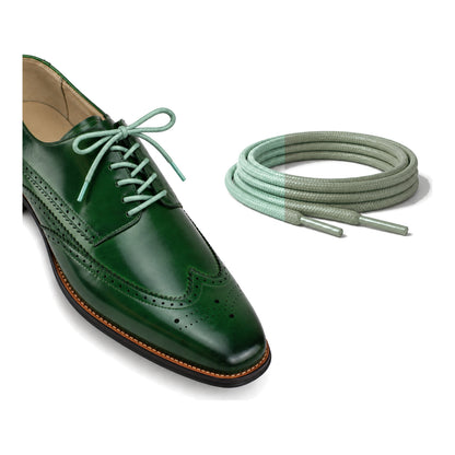 Grün Olive / Rund – gewachste schnuersenkel rund gruen olive 03 schuh gruen