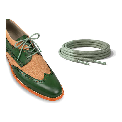 Grün Olive / Rund – gewachste schnuersenkel rund gruen olive 05 schuh gruen beige