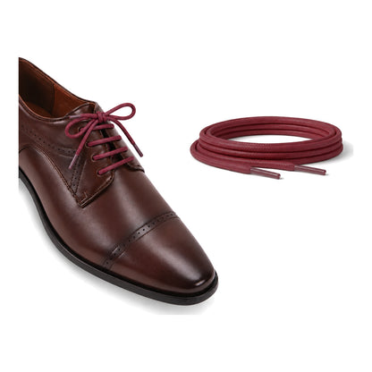 Rot Bordeaux / Rund – gewachste schnuersenkel rund rot bordeaux 05 schuh braun dunkel