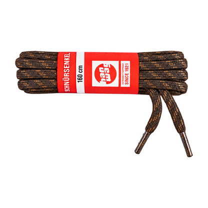 Braun Gemustert / 160 cm – hanwag schnuersenkel braun gemustert 160 cm 01 hauptbild