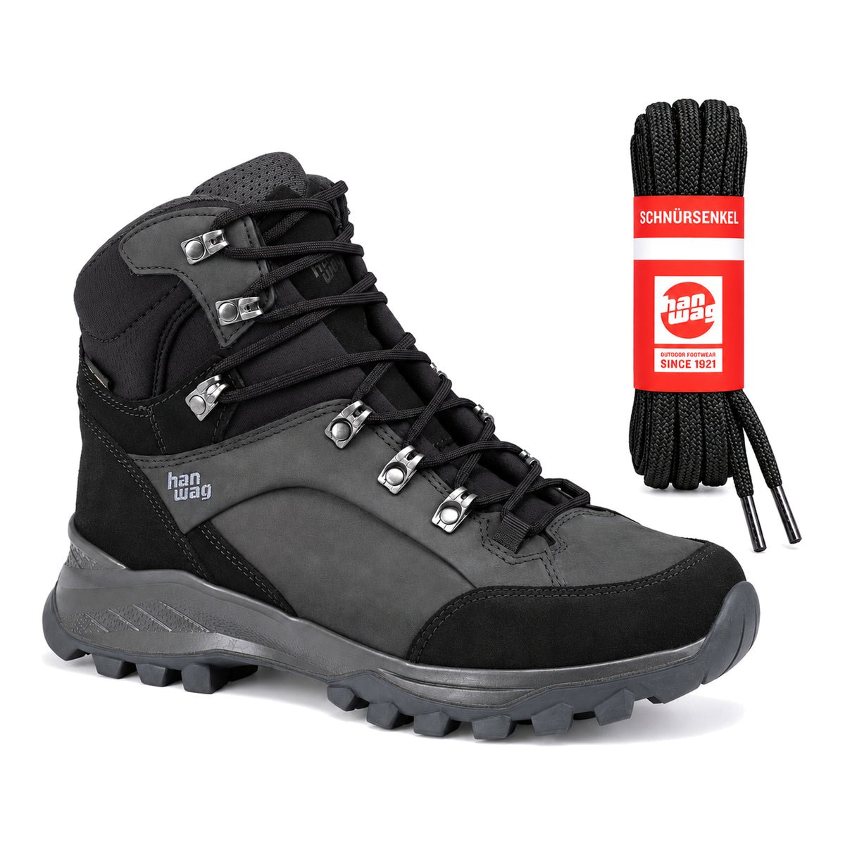 Schwarz – hanwag schnuersenkel schwarz 04 schuh banks gtx