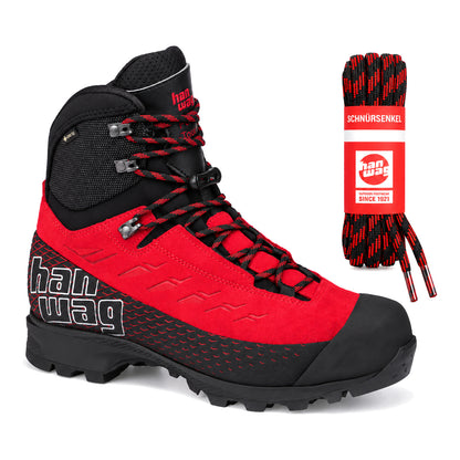 Schwarz Rot – hanwag schnuersenkel schwarz rot 04 schuh ferrata tour gtx