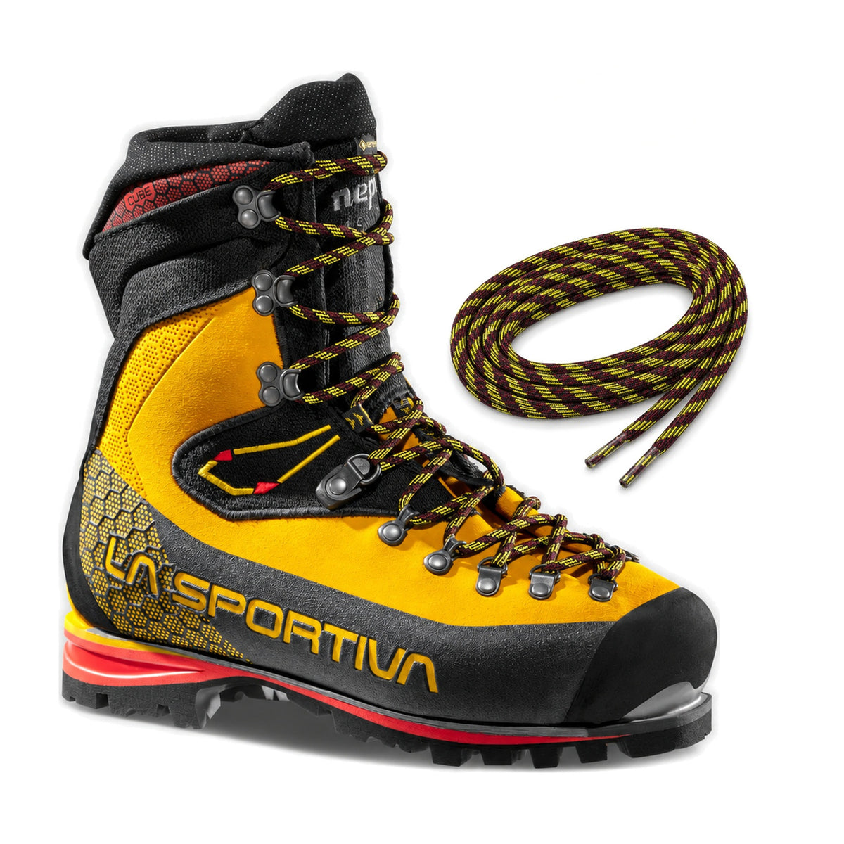 Schwarz Gelb Rot / 215 cm – la sportiva mountain laces nepal schwarz gelb rot 215 cm 02 nepal cube gtx