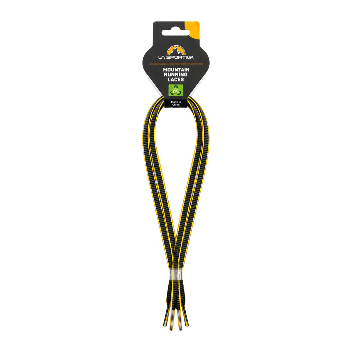Schwarz Gelb / 107 cm – la sportiva mountain running schnuersenkel schwarz gelb 107 cm 2