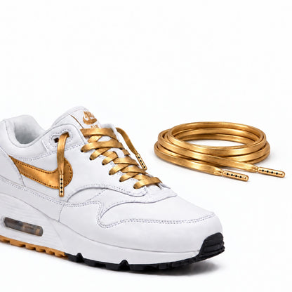 Gold – lederschnuersenkel flach gold 06 schuh nike air max