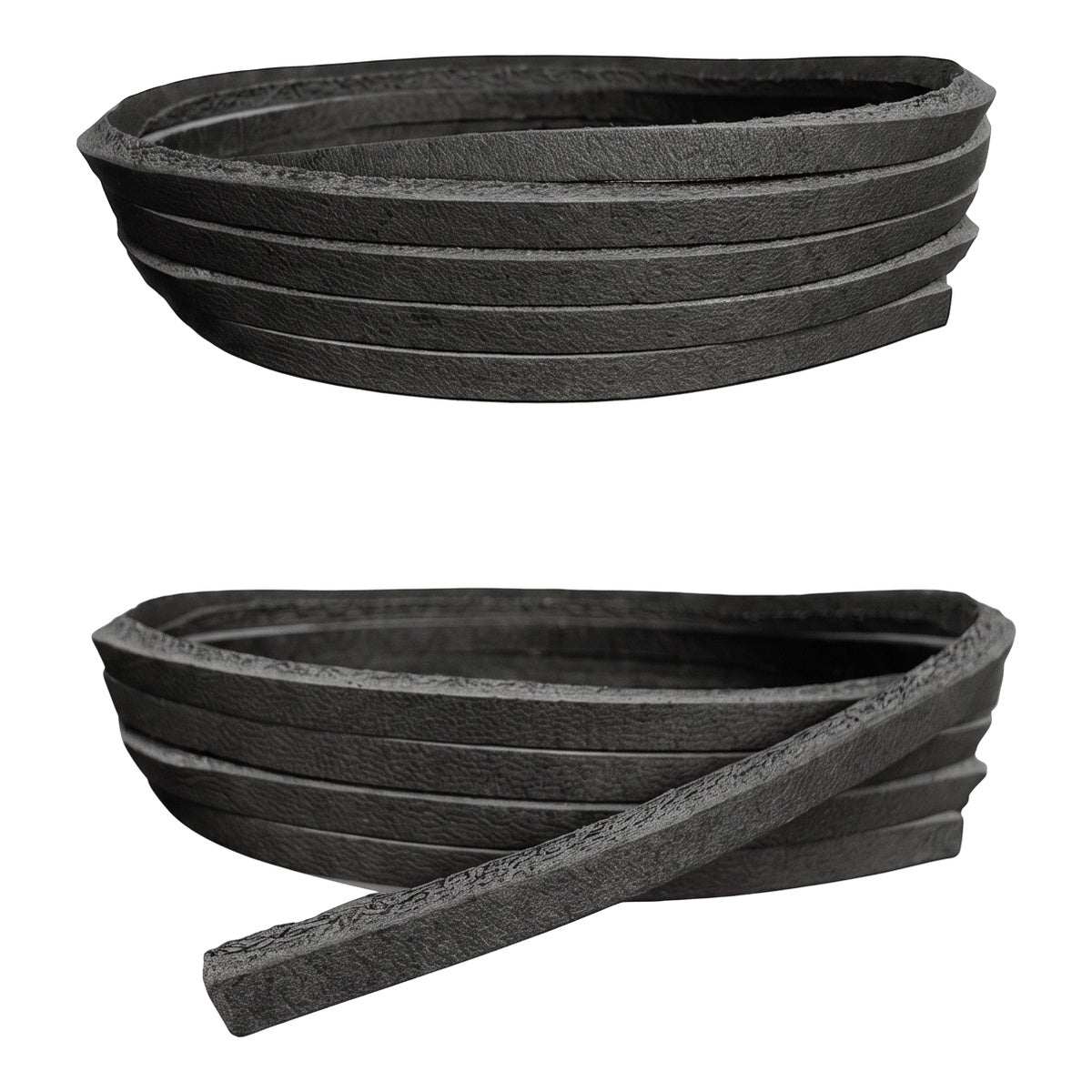 Schwarz / Standard – lederschnuersenkel schwarz 01 hauptbild