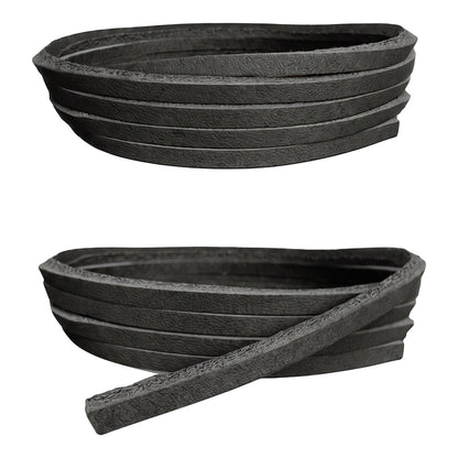 Schwarz / Standard – lederschnuersenkel schwarz 01 hauptbild