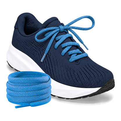 Blau Azur – ovale schnuersenkel halbrund laufschuhe blau azur 02 laufschuh blau navy turm