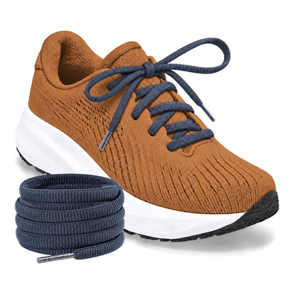 Blau Navy – ovale schnuersenkel halbrund laufschuhe blau navy 02 laufschuh cognac turm