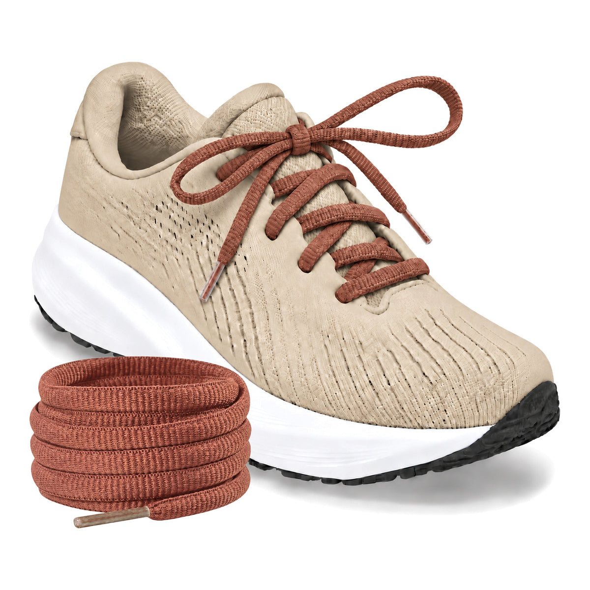 Braun – ovale schnuersenkel halbrund laufschuhe braun 02 laufschuh beige turm