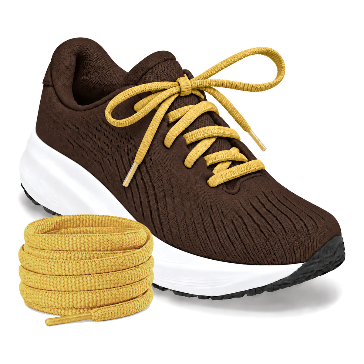 Gelb – ovale schnuersenkel halbrund laufschuhe gelb 03 laufschuh braun dunkel turm