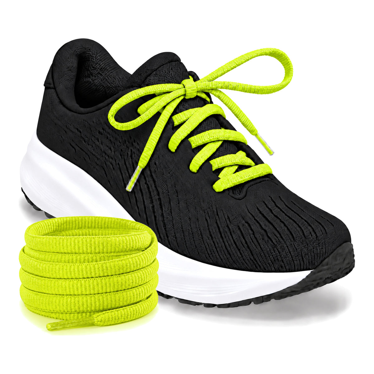 Gelb Neon – ovale schnuersenkel halbrund laufschuhe gelb neon 04 laufschuh schwarz turm