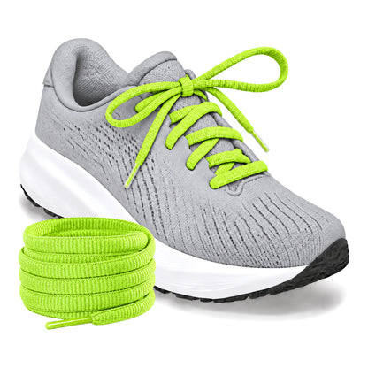 Grün Neon – ovale schnuersenkel halbrund laufschuhe gruen neon 03 laufschuh grau hell turm