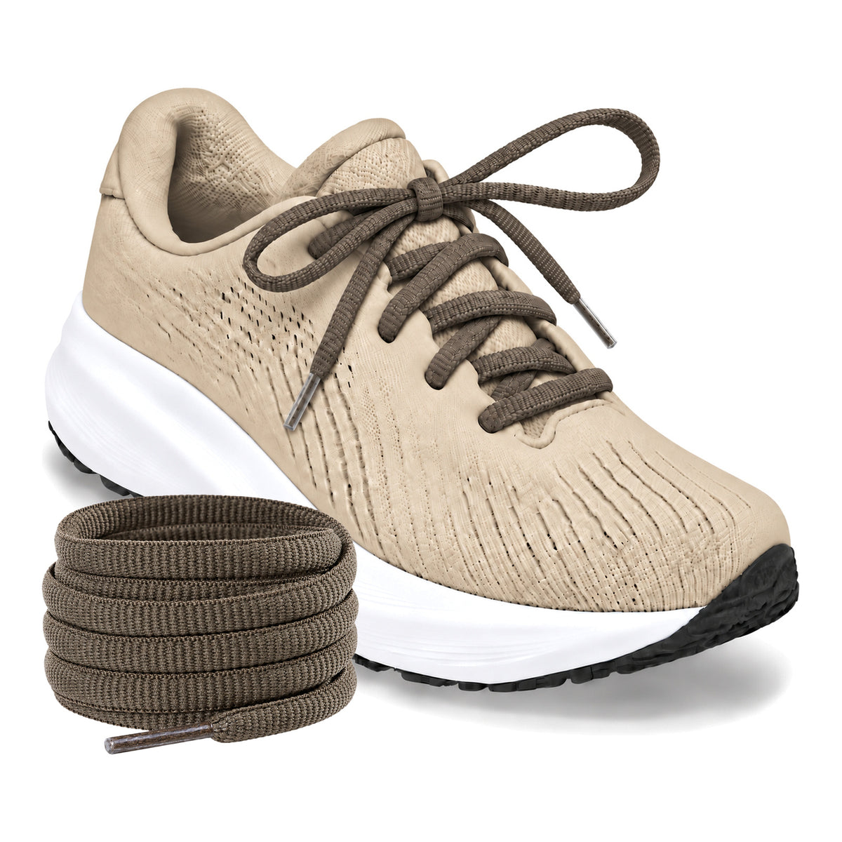 Grün Olive – ovale schnuersenkel halbrund laufschuhe gruen olive 02 laufschuh beige turm