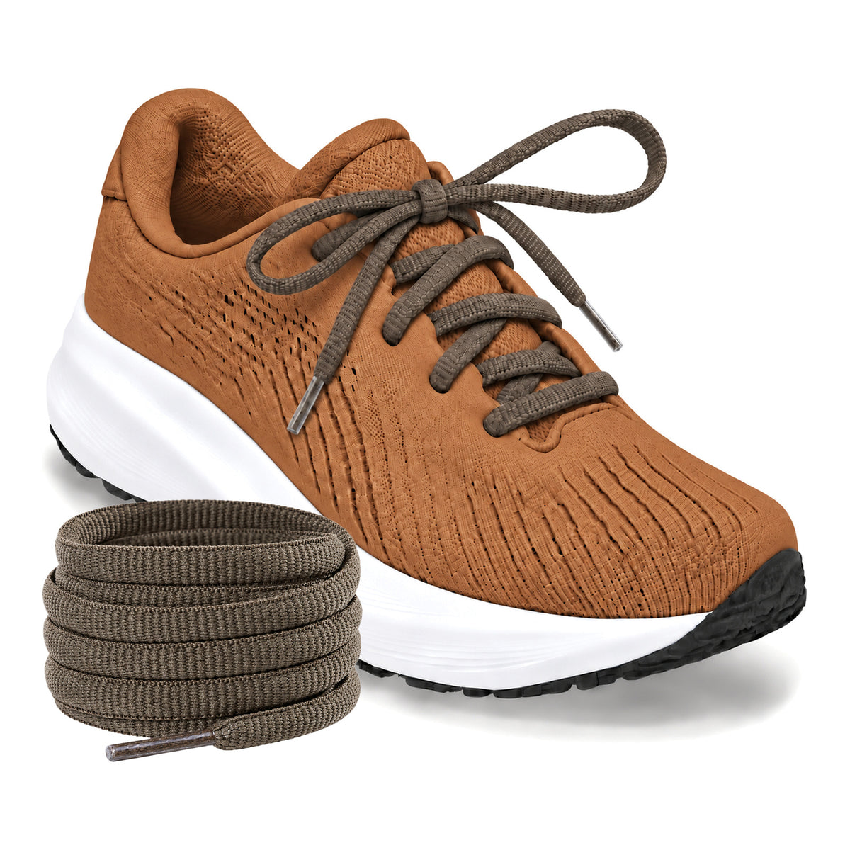 Grün Olive – ovale schnuersenkel halbrund laufschuhe gruen olive 03 laufschuh cognac turm