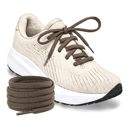 Grün Olive – ovale schnuersenkel halbrund laufschuhe gruen olive 04 laufschuh creme turm