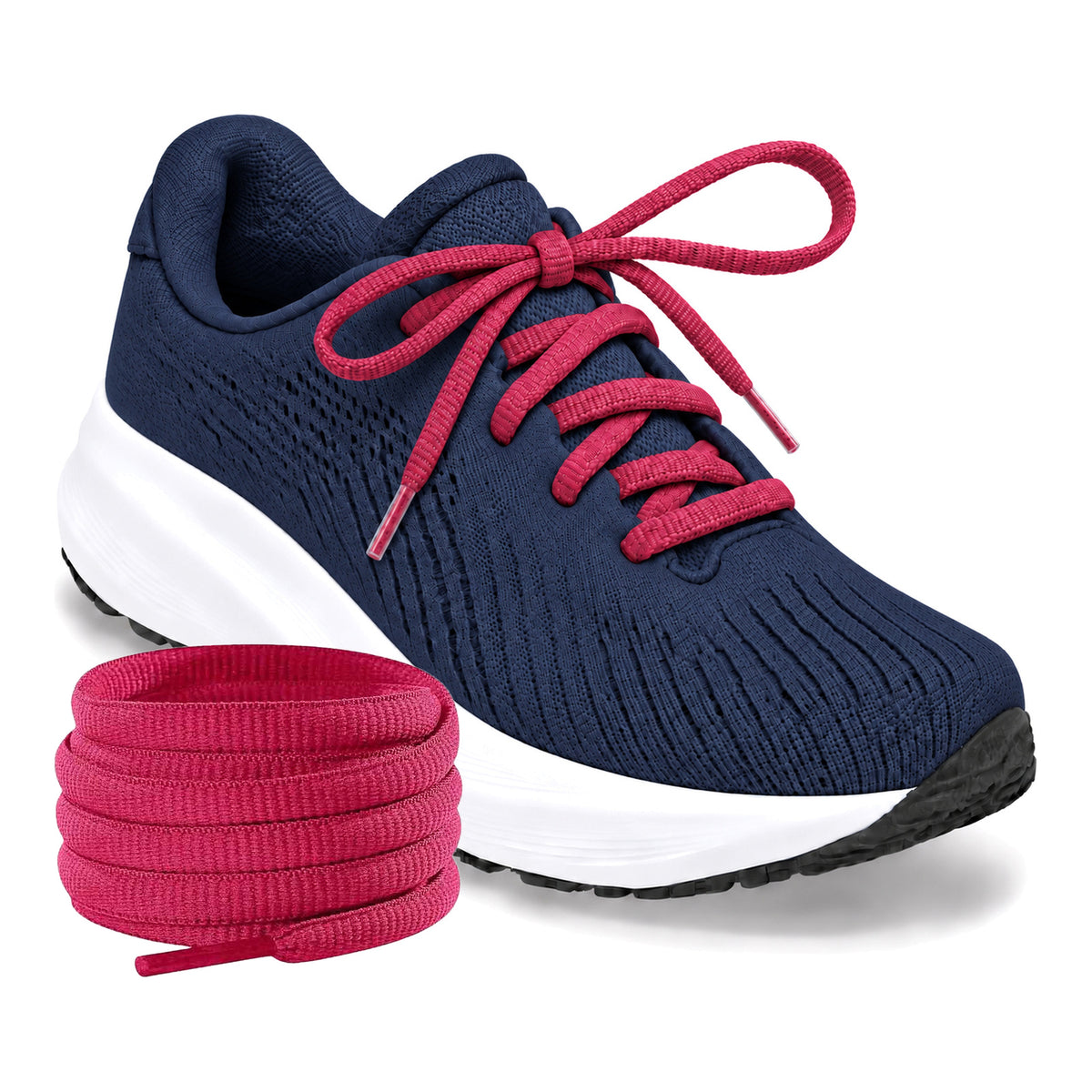 Pink – ovale schnuersenkel halbrund laufschuhe pink 02 laufschuh blau navy turm