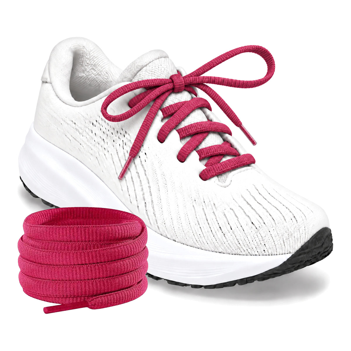 Pink – ovale schnuersenkel halbrund laufschuhe pink 04 laufschuh weiss turm