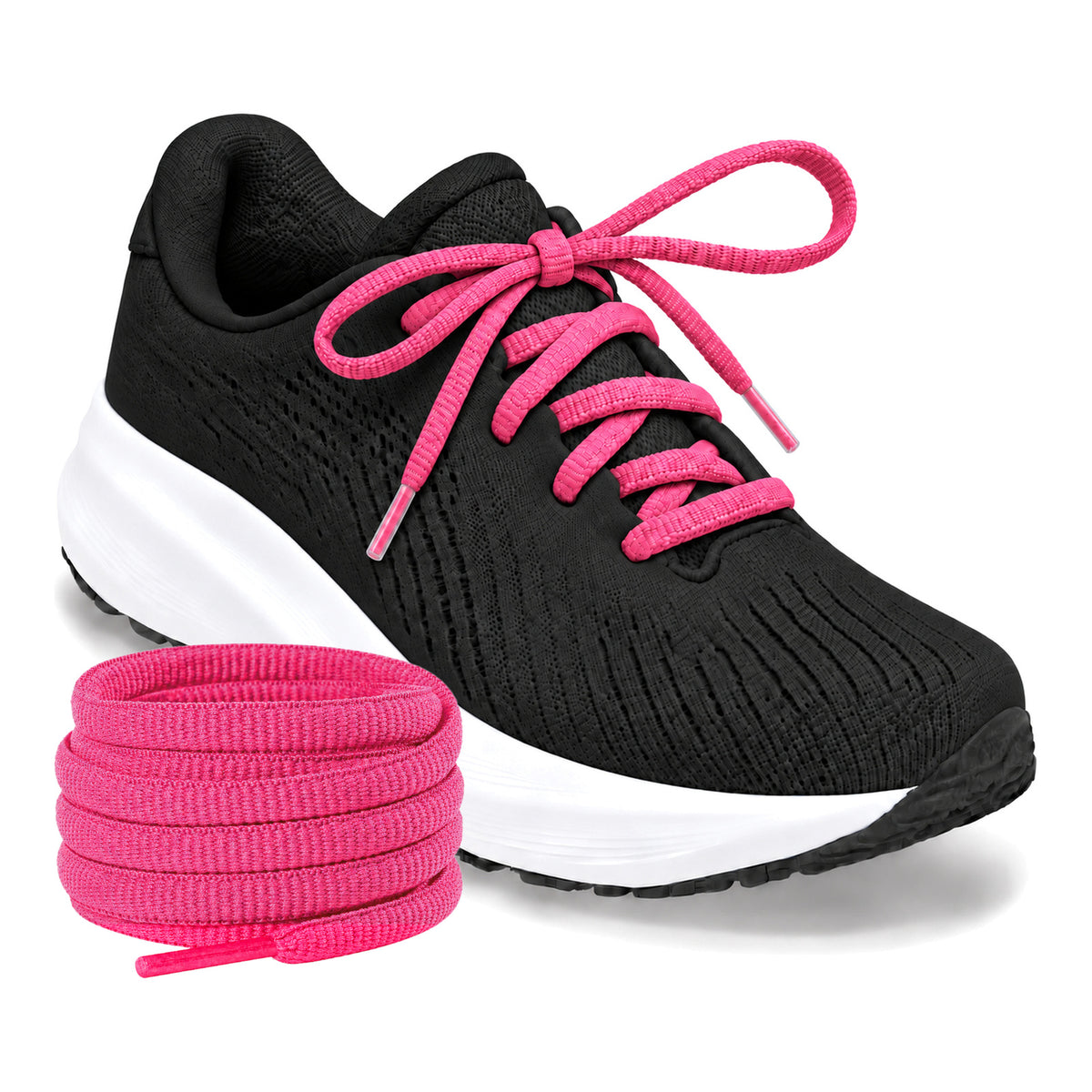 Pink Neon – ovale schnuersenkel halbrund laufschuhe pink neon 03 laufschuh schwarz turm