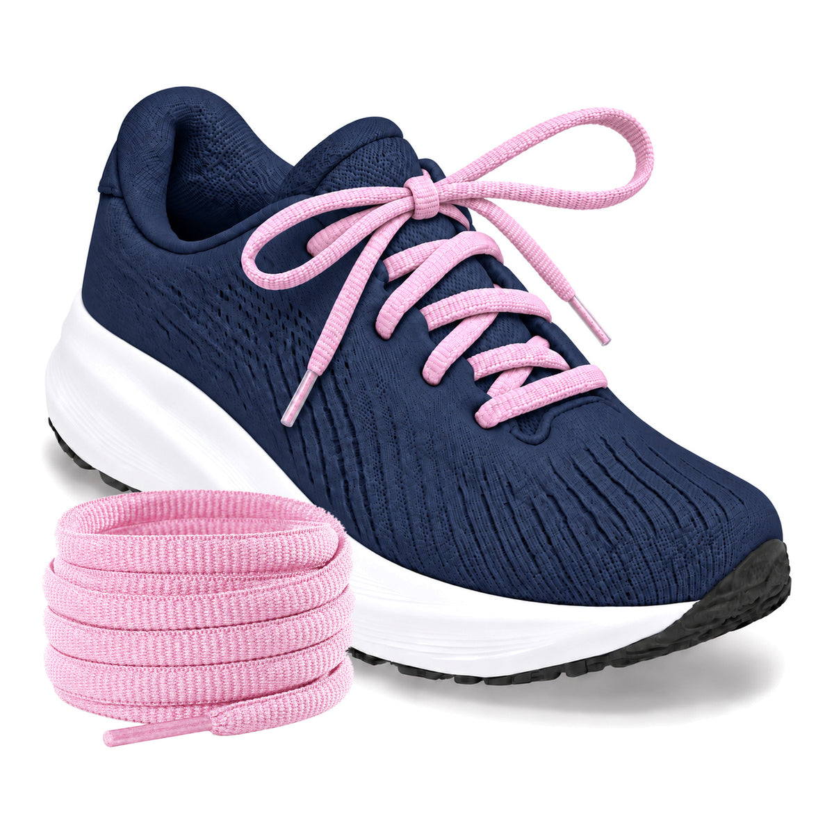 Rosa – ovale schnuersenkel halbrund laufschuhe rosa 03 laufschuh blau navy turm