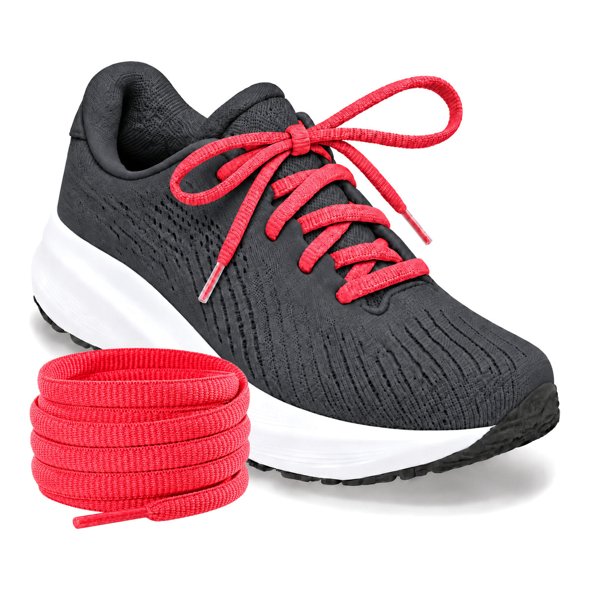 Rot Neon – ovale schnuersenkel halbrund laufschuhe rot neon 02 laufschuh anthrazit turm