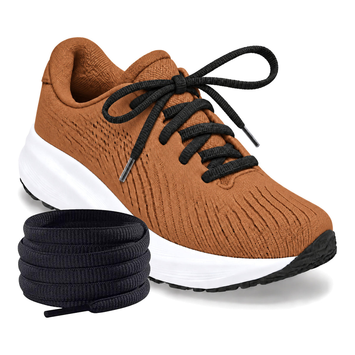Schwarz – ovale schnuersenkel halbrund laufschuhe schwarz 02 laufschuh cognac turm