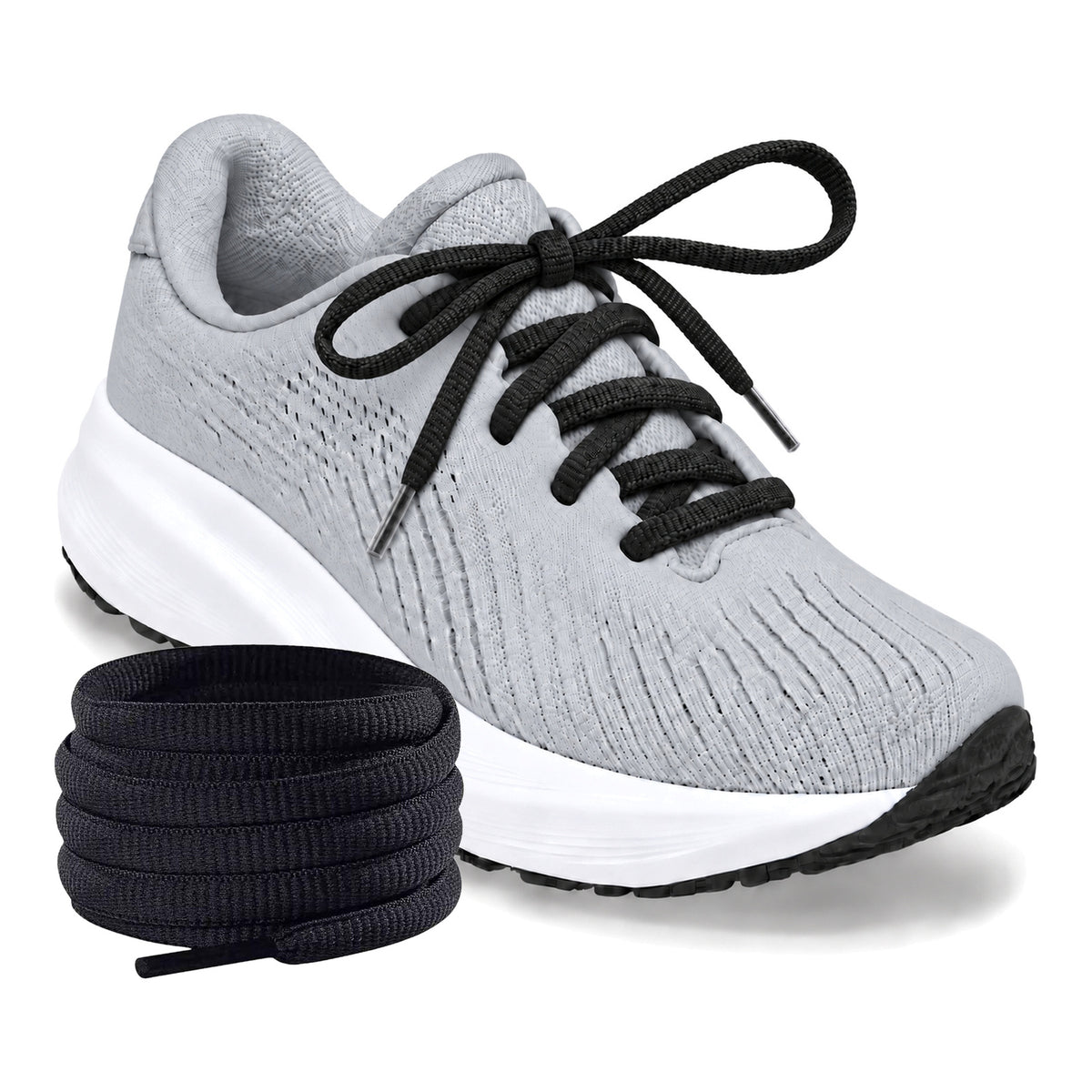 Schwarz – ovale schnuersenkel halbrund laufschuhe schwarz 03 laufschuh grau hell turm