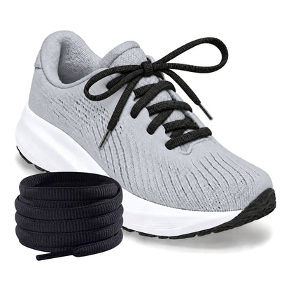 Schwarz – ovale schnuersenkel halbrund laufschuhe schwarz 03 laufschuh grau hell turm