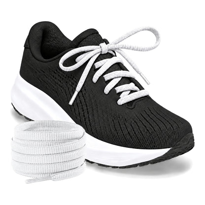 Weiß – ovale schnuersenkel halbrund laufschuhe weiss 04 laufschuh schwarz turm