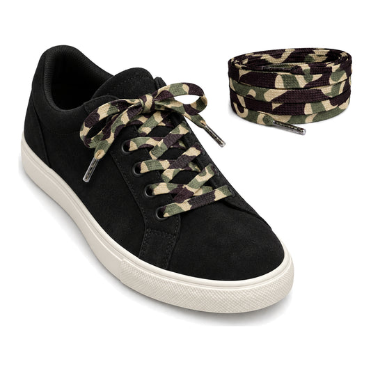 Camouflage – schnuersenkel camouflage 02 sneaker schwarz