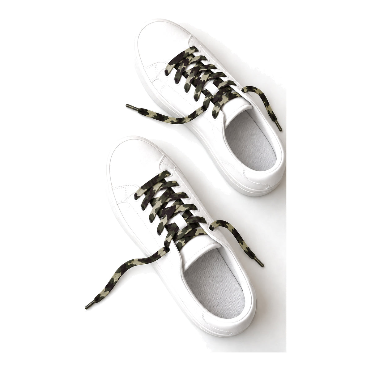 Camouflage – schnuersenkel camouflage 06 sneaker weiss