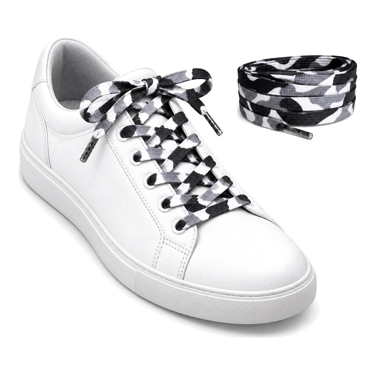Camouflage Weiss – schnuersenkel camouflage weiss 03 sneaker weiss