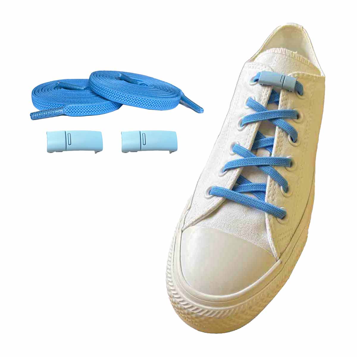 Elastische Schnürsenkel mit Clips