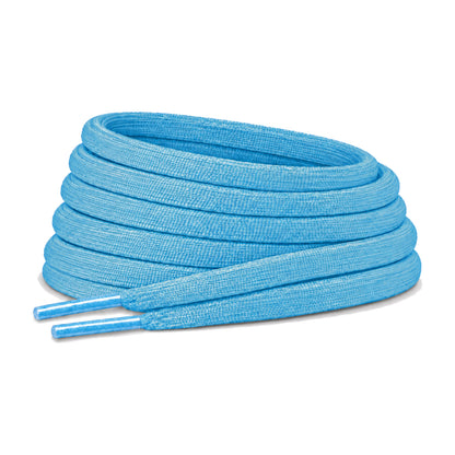 Blau – schnuersenkel flach schmal fussball blau hell 01 hauptbild