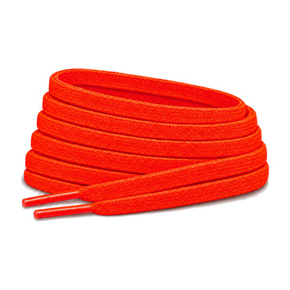 Orange Rot – schnuersenkel flach schmal fussball orange rot 01 hauptbild