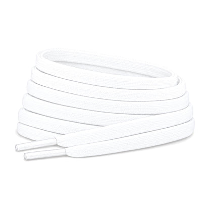 Weiß – schnuersenkel flach schmal fussball weiss 01 hauptbild