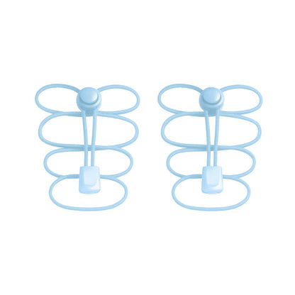 Elastische runde Schnürsenkel mit Schnellverschluss